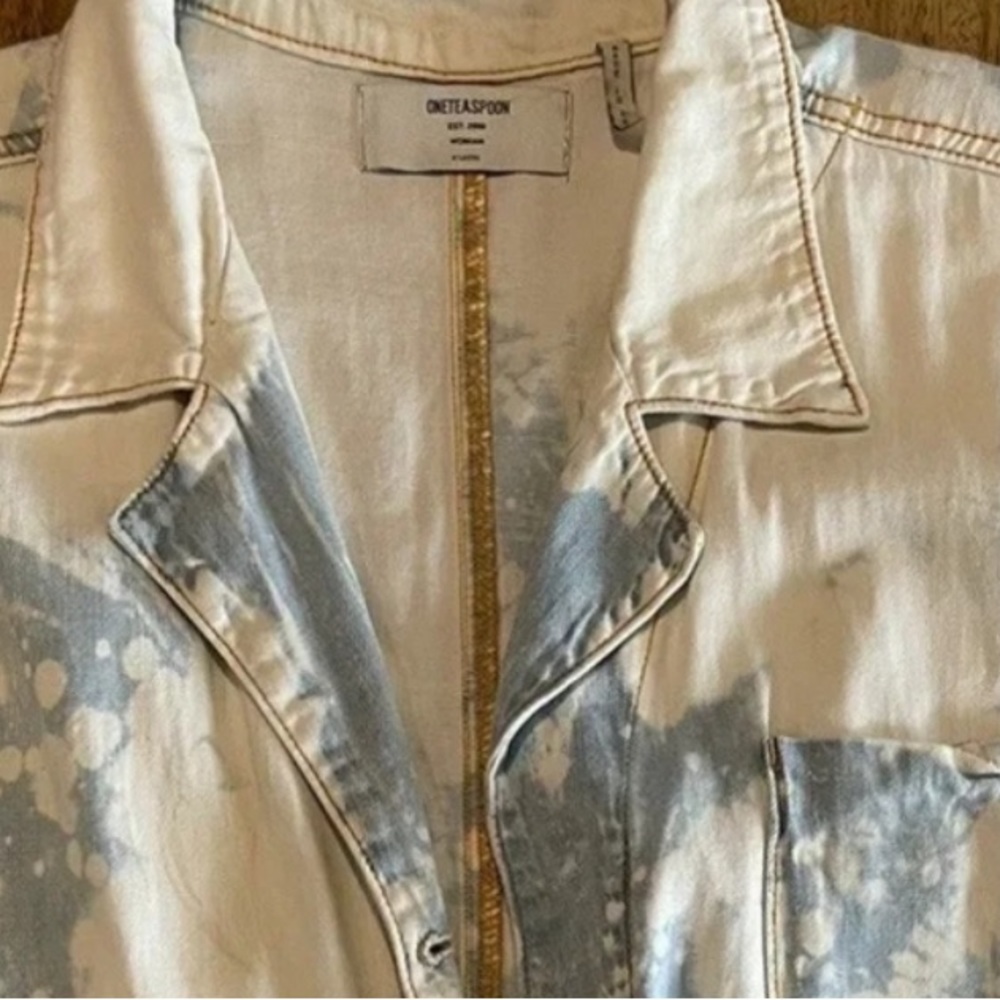 One Teaspoon Painters Safari Denim Jumpsuit (lightweight) - Picture 5 of 16